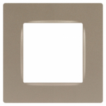 Рамка для розеток и выключателей ЭРА Серия 12 12-5201-04 на 1 пост, Классик, шампань Рамка для розеток и выключателей ЭРА Серия 12 12-5201-04 на 1 пост, Классик, шампань