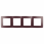 Рамка 4гн бордо 12-5004-25 Эра12 ЭРА (10/100/2000) Рамка 4гн бордо 12-5004-25 Эра12 ЭРА (10/100/2000)