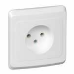 Розетка 1гн без З/К с/у белый 16А Этюд Systeme Electric (1/20/120) Розетка 1гн без З/К с/у белый 16А Этюд Systeme Electric (1/20/120)