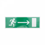 Наклейка "Направление к эвакуационному выходу направо" 100х300 мм Rexant (5/5)