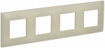 Рамка 4гн крем SK-F04B SKANDY IEK (1/10/100)