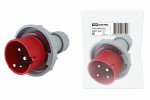 Вилка кабельная IP67 16А 3Р РЕ 380В TDM Вилка кабельная IP67 16А 3Р РЕ 380В TDM