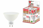 Лампа светодиодная PAR16 10 Вт, 230 В, 3000 К, GU10 Народная Лампа светодиодная PAR16 10 Вт, 230 В, 3000 К, GU10 Народная