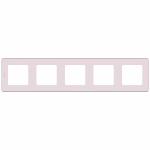 Рамка 5гн розовый INSPIRIA Legrand (1/5) Рамка 5гн розовый INSPIRIA Legrand (1/5)