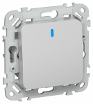 FLITE Выключ. 1-кл. с инд. 10А ВС11-1-1-ФлА ал. IEK