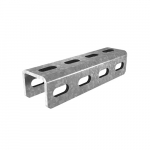 Канальный внешний соединитель для СТРАТ-профиля 41х41 мм, толщ. 5,0 мм, гальван. цинк