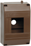 Бокс КМПн-1/4мод настен пласт дуб IP20 KREPTA 3 IEK (1/135)