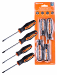 Набор отверток 4 шт.: SL5х75, SL6х100, PH1х75, PH2х100 (блистер), CR-V "Алмаз" TDM (кр.8шт) (10702070/131018/0153462 , Китай Набор отверток 4 шт.: SL5х75, SL6х100, PH1х75, PH2х100 (блистер), CR-V "Алмаз" TDM (кр.8шт) (10702070/131018/0153462 , Китай
