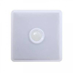 Светильник светодиод квадрат СПБ-2Д 14Вт 4000К 1100Лм  с датчиком движения IP40 190мм белый IN HOME (1/20)