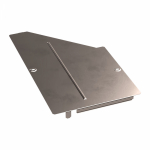 Крышка переходника правого Стандарт INOX (AISI 409) 500х300 Промрукав Крышка переходника правого Стандарт INOX (AISI 409) 500х300 Промрукав