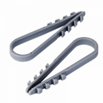 Дюбель-хомут (нейлон) 11-18 круглый серый (100 шт/упак) PROCONNECT (1/1/60)