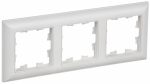 BRITE Рамка 3-мест. РУ-3-БрАБ а/б/бел. IEK