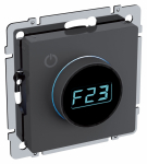 Терморегулятор электронный с индикацией с/у графит механизм ТС10-1-БрГ BRITE IEK (8/80) Терморегулятор электронный с индикацией с/у графит механизм ТС10-1-БрГ BRITE IEK (8/80)