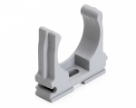 Клипса d25 серая Fortisflex (100/2500) Клипса d25 серая Fortisflex (100/2500)