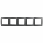 Рамка 5гн графит 12-5005-12 Эра12 ЭРА (1/10) Рамка 5гн графит 12-5005-12 Эра12 ЭРА (1/10)