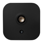 Розетка 1гн ТВ звезда о/у чёрный матовый IP20 Quteo Legrand  (1/20)