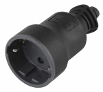 Штепсельное гнездо с З/К черное 16А IP44 R4(B) ЭРА (1/10) Штепсельное гнездо с З/К черное 16А IP44 R4(B) ЭРА (1/10)