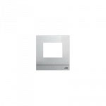 Рамка станции вызова, размер 1/1, серебристый Рамка станции вызова, размер 1/1, серебристый