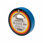 Изолента синяя 15/20м толщина 0,13мм ПВХ KRANZ (10/10/200) Изолента синяя 15/20м толщина 0,13мм ПВХ KRANZ (10/10/200)