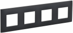 Рамка 4гн графит SK-F04G SKANDY IEK (1/10/100)