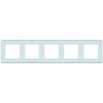 Рамка 5гн мятный INSPIRIA Legrand (1/5) Рамка 5гн мятный INSPIRIA Legrand (1/5)