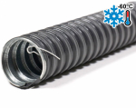 Металлорукав в ПВХ изоляции МРПИ НГ Морозка 16 (50 м/уп.) с протяжкой УХЛ1 ГОФРОМАТИК