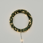 Гирлянда Роса с контроллером 20м, 200LED, зеленый провод, теплое белое свечение NEON-NIGHT