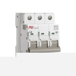 Выключатель автоматический 3-полюсный (3P) 4А хар. L 10кА EKF Averes Выключатель автоматический 3-полюсный (3P) 4А хар. L 10кА EKF Averes