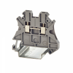 Клемма на 2 пров. (0,14-2,5мм) проходная, винтовой зажим серая DKC (1/60)