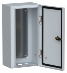 Щит с монтажной панелью ЩМП4-2-1 400х210х150 настен с зам. металл 74 IP54 IEK (1)