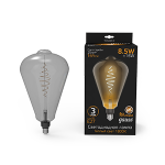 Лампа светодиод 8,5Вт 165Лм 1800К Е27 ST164 gray flexible LED Gauss Filament 1/6 Лампа светодиод 8,5Вт 165Лм 1800К Е27 ST164 gray flexible LED Gauss Filament 1/6