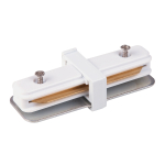 TRC-1-1-I-WH / Коннектор прямой для однофазного шинопровода (белый)