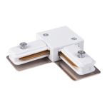 TRC-1-1-L-WH / Коннектор угловой для однофазного шинопровода (белый)