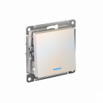 Выключатель 1кл прох с подсв с/у жемчуг механизм AtlasDesign Systeme Electric Выключатель 1кл прох с подсв с/у жемчуг механизм AtlasDesign Systeme Electric