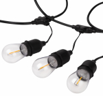 Гирлянда ЭРА ERABL-FIL1 светодиодная новогодняя нить уличная на подвесах 4,5 м теплый белый 10 LED Гирлянда ЭРА ERABL-FIL1 светодиодная новогодняя нить уличная на подвесах 4,5 м теплый белый 10 LED