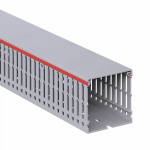 Кабель-канал перфорированный RL6 60х60х2000 серый QUADRO ДКС (2/24/840)