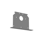 Крышка торцевая (1 шт) с гермовводом для светильника Universal-Line и набор крепений, ширина 15мм