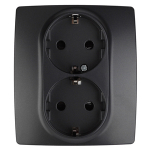 Розетка 2гн с З/К шторки с/у антрацит в сборе 16А 12-2104-05 Эра12 ЭРА (6/60/1440) Розетка 2гн с З/К шторки с/у антрацит в сборе 16А 12-2104-05 Эра12 ЭРА (6/60/1440)