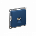 Розетка 1гн комп RJ45 с/у аквамарин механизм AtlasDesign Systeme Electric (1/10)