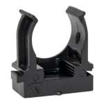 Клипса d25 черная для монтажного пистолета EKF (100)
