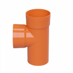 Тройник для двустенных труб,90 ,полипропилен,д.140 ДКС Тройник для двустенных труб,90 ,полипропилен,д.140 ДКС