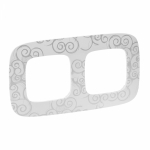 Рамка 2гн нарцисс хром Valena ALLURE Legrand (1/5) Рамка 2гн нарцисс хром Valena ALLURE Legrand (1/5)