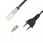 Установочный набор для дюралайта 3W диаметр 13мм (блок питания ПВХ с диодным мостом и вилкой, заглушка, игла, термоусадка) до 100м NEON-NIGHT