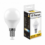Лампа светодиодная, (7W) 230V E14 2700K G45, LB-95 Лампа светодиодная, (7W) 230V E14 2700K G45, LB-95