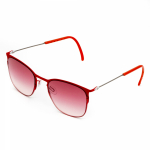 Красные солнцезащитные очки из титана с линзами красный градиент. Модель 11 Красные солнцезащитные очки из титана с линзами красный градиент. Модель 11