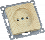 Розетка HEGEL 1-мест. механизм с накладкой без З/К скр. уст-ки16А 220-250В IP00 дерево Розетка HEGEL 1-мест. механизм с накладкой без З/К скр. уст-ки16А 220-250В IP00 дерево