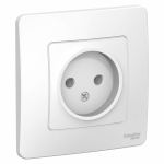 Розетка 1гн без З/К с/у белый 16А Blanca Systeme Electric (1/10) Розетка 1гн без З/К с/у белый 16А Blanca Systeme Electric (1/10)