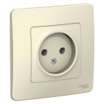 Розетка 1гн без З/К с/у молочный 16А Blanca Systeme Electric (1/60) Розетка 1гн без З/К с/у молочный 16А Blanca Systeme Electric (1/60)