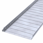 Лоток перфорированный Профи INOX (AISI 316) 600х50х6000 (1,0 мм) (12 м/уп) Промрукав