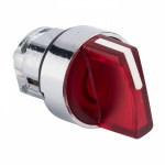 Исполнительный механизм переключателя ХB4 красный на 2 положения с фиксацией с подсветкой с короткой ручкой EKF PROxima Исполнительный механизм переключателя ХB4 красный на 2 положения с фиксацией с подсветкой с короткой ручкой EKF PROxima